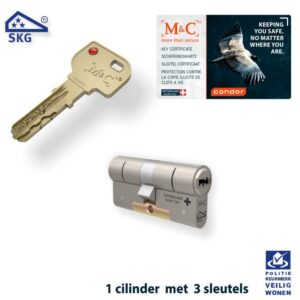 M&C 1 x Condor Cilinder SKG*** met CERTIFICAAT